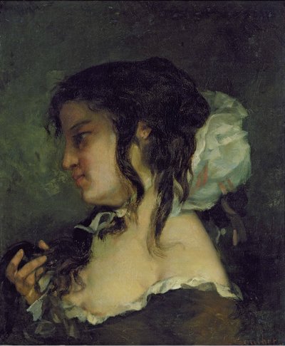 Riflessione, c.1864-66 da Gustave Courbet